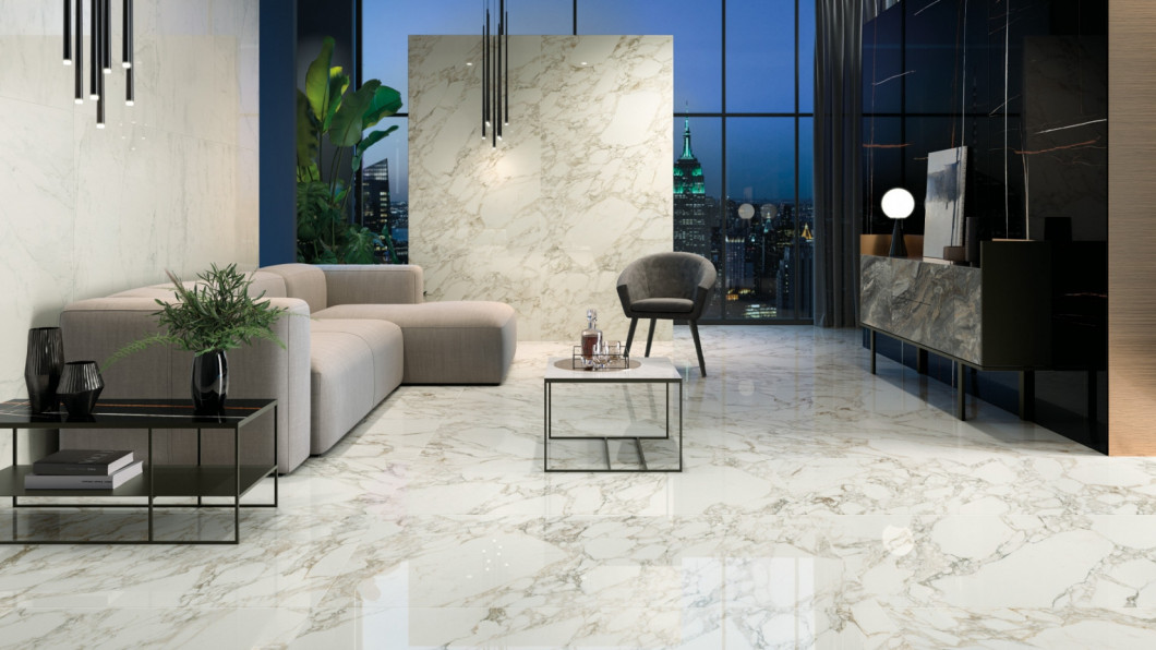 Italon Charme Deluxe Arabescato White 120x278 Suite