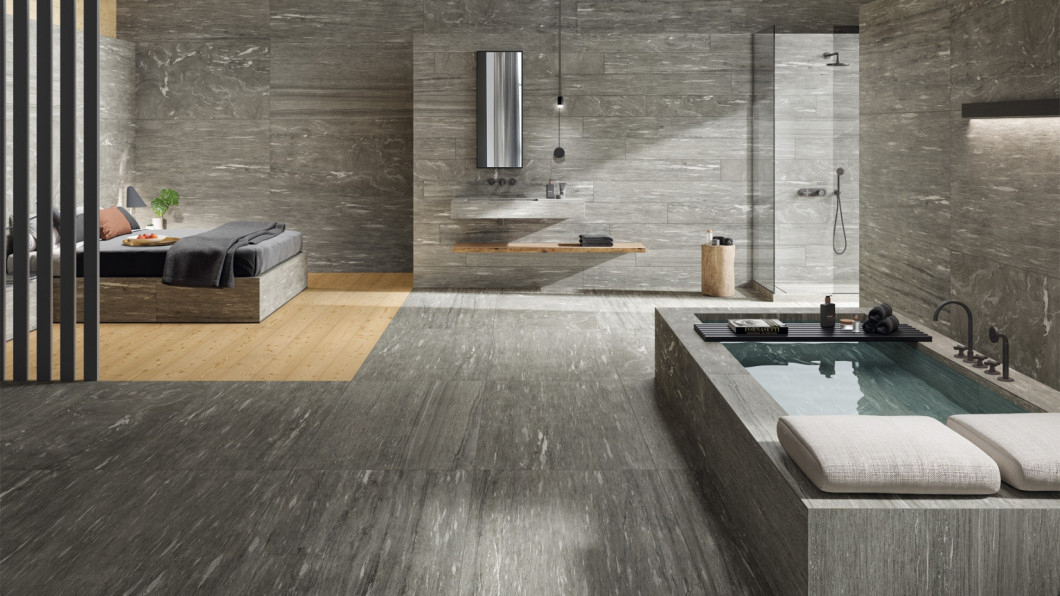 Italon Skyfall Nero Smeraldo 80x160 lux