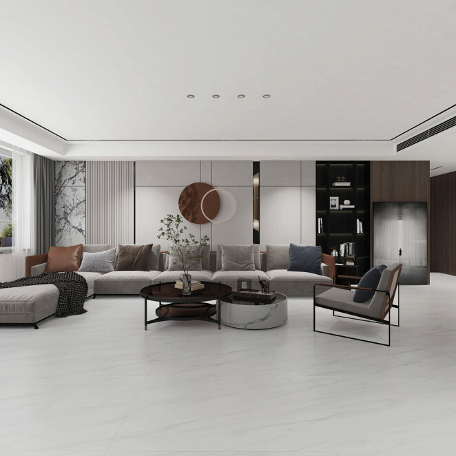 Basconi Home Carrara Matt BHW-0022 Carrara Matt 600x1200x10 grains soft-polished mould