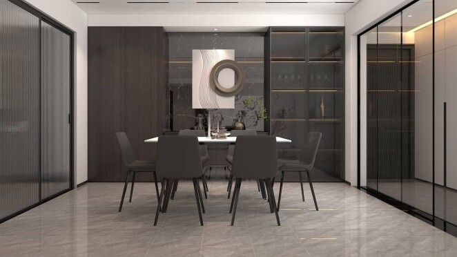Basconi Home Bohemian Grey BHW-0014 Bohemian Grey 600x1200x8 full body polished (sinking ink)