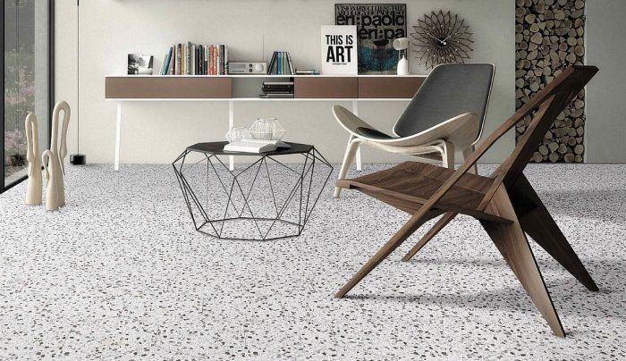 Laminam Terrazzo Bianco Venezia 100x300 матовый