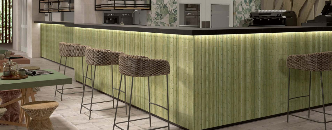 Mainzu Bamboo настенная Green