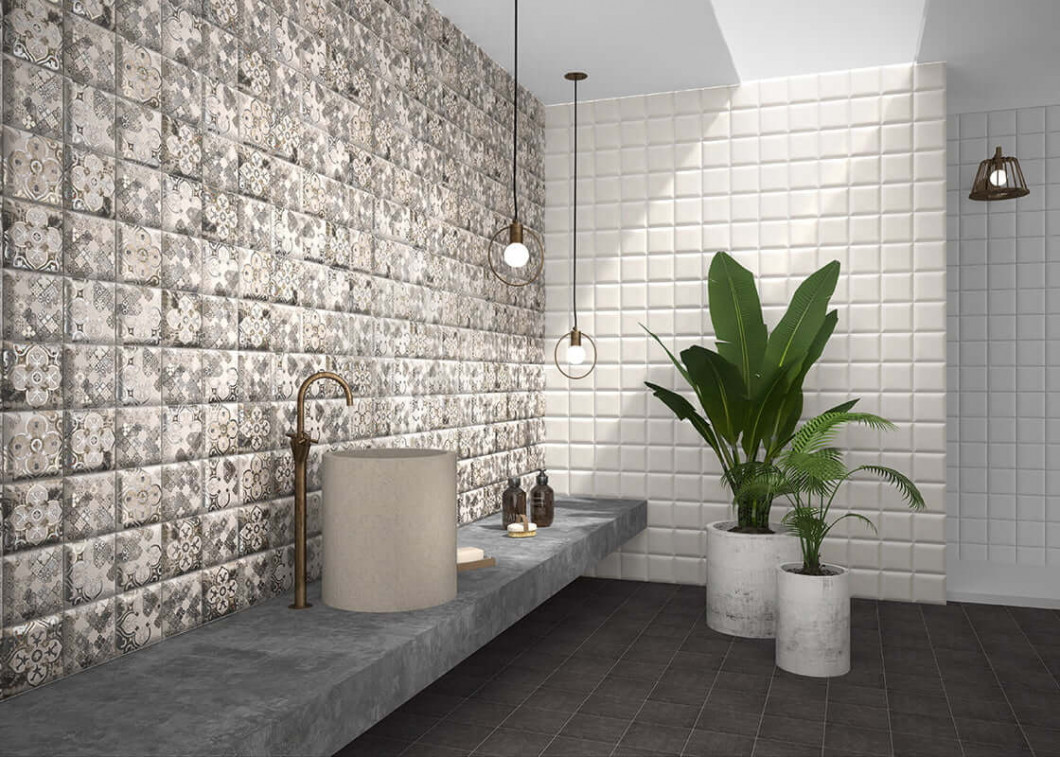 Mainzu Hd Effects Decor Nilo Green 15x15