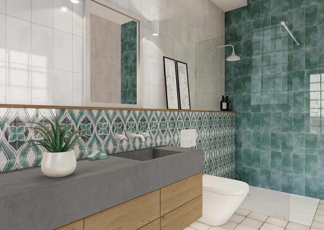 Mainzu Riviera &nbsp; Turquoise 15x30