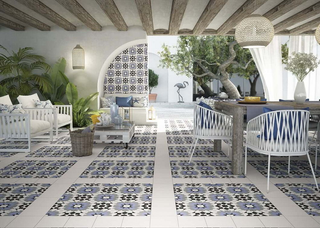 Mainzu Trinity Riga White 20x20