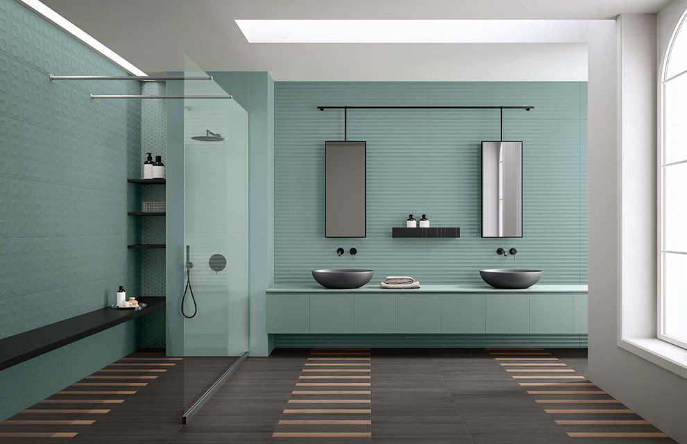 Marca Corona Bold E985 Sage Tessere Round 28,8x29