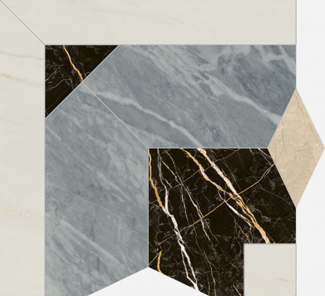 Italon Charme Extra Atlantic Intarcio Angolo 60x60 lux