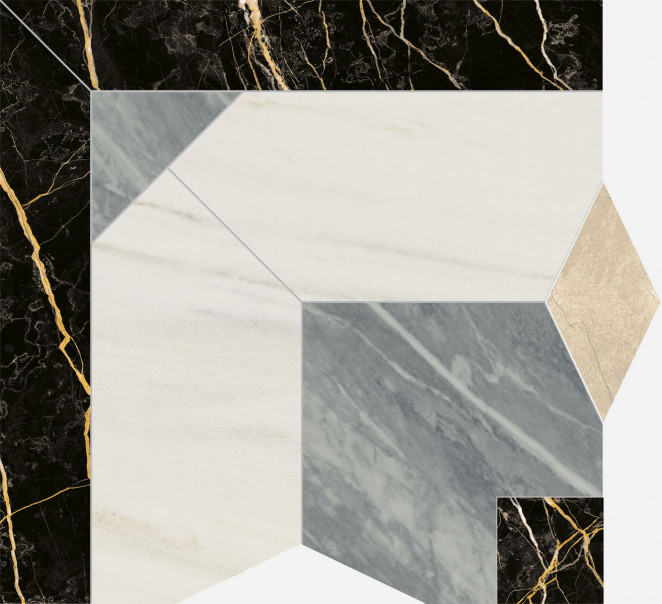Italon Charme Extra Laza Intarcio Angolo 60x60 lux
