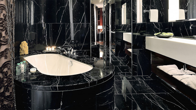 Venezia Stone EXTRA Мрамор Negro Marquina Extra 20Mm