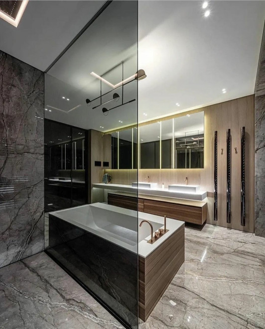 Venezia Stone Мрамор Silver Roots Honed 20Mm