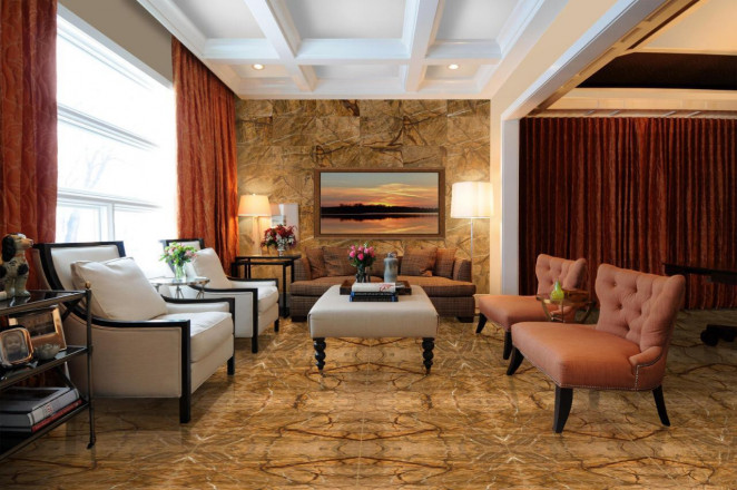 Venezia Stone Мрамор Bidasar Brown 30Mm