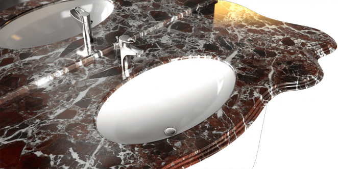 Venezia Stone Мрамор Rosso Levanto 20Mm