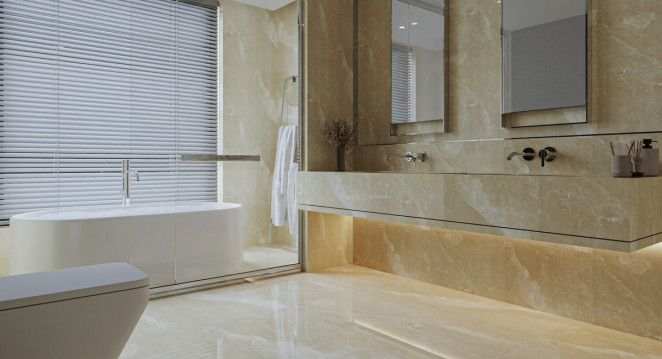 Venezia Stone Мрамор Burdur Beige 30Mm