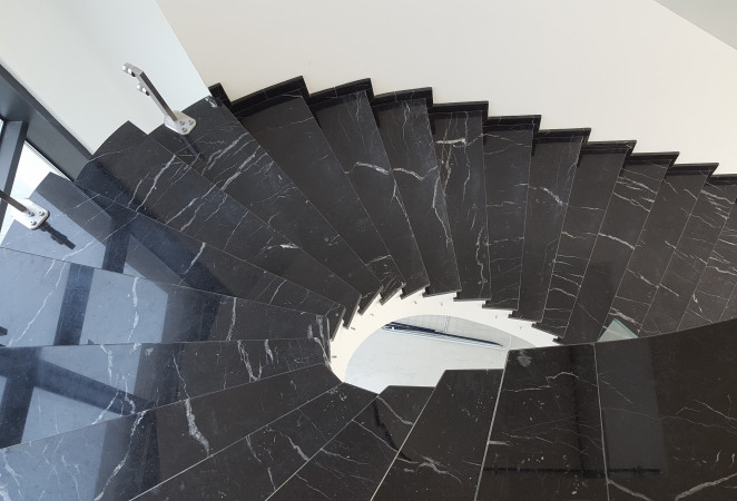 Venezia Stone Мрамор Black Marquina 20Mm