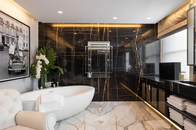 Venezia Stone Мрамор Sahara Noir 20Mm