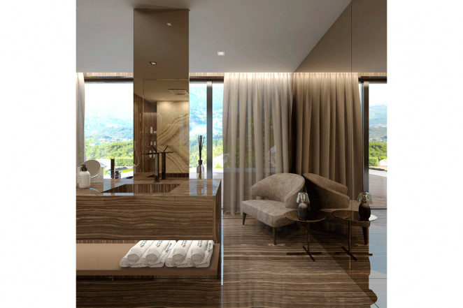 Venezia Stone CROSS CUT EXTRA Мрамор Magic Brown Cross Cut Extra 20Mm