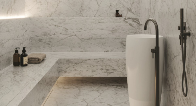 Venezia Stone Мрамор Calacatta Ango 20Mm