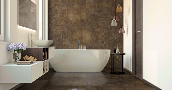 Venezia Stone Мрамор Calacatta Brown 20Mm