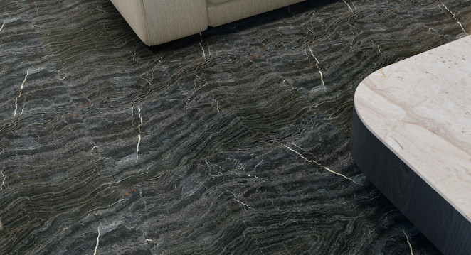 Venezia Stone Мрамор Fusion Black Leather 20Mm