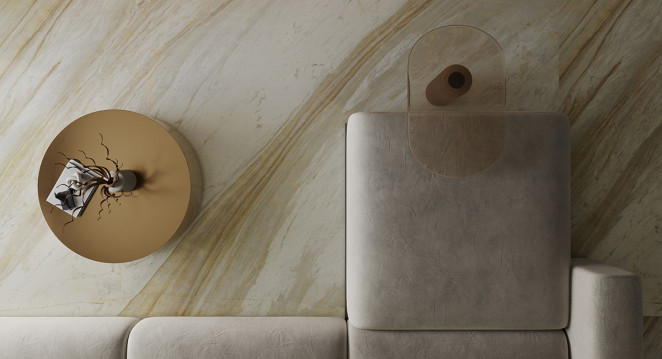 Venezia Stone Мрамор Ajax Gold 20Mm