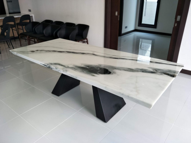 Venezia Stone Мрамор Panda Vein Cut 20Mm