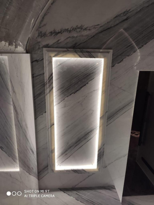 Venezia Stone Мрамор Fusion White 20Mm