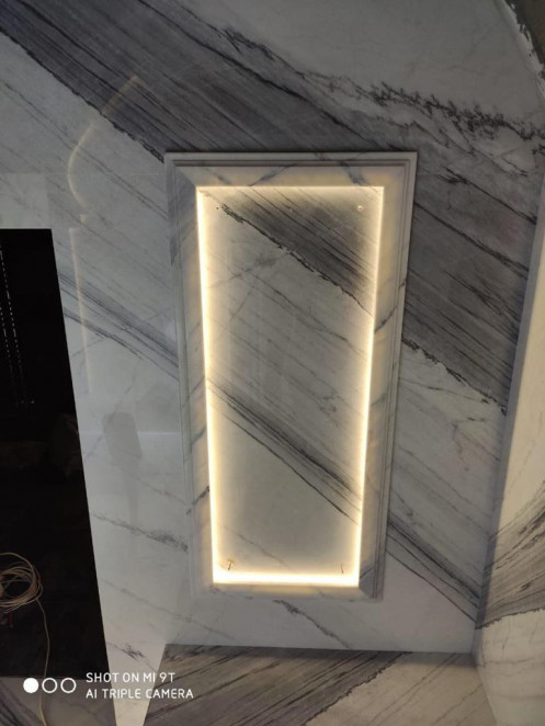 Venezia Stone Мрамор Fusion White 20Mm