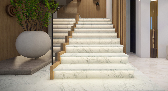 Venezia Stone Мрамор Statuario Venato 20Mm