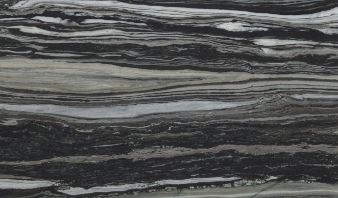 Venezia Stone Мрамор Panda Black 20Mm