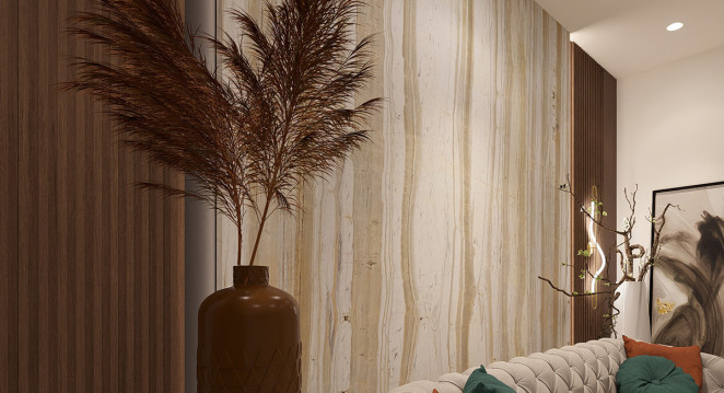 Venezia Stone Мрамор Serpeggiante Gold 20Mm