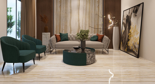 Venezia Stone Мрамор Serpeggiante Gold 20Mm