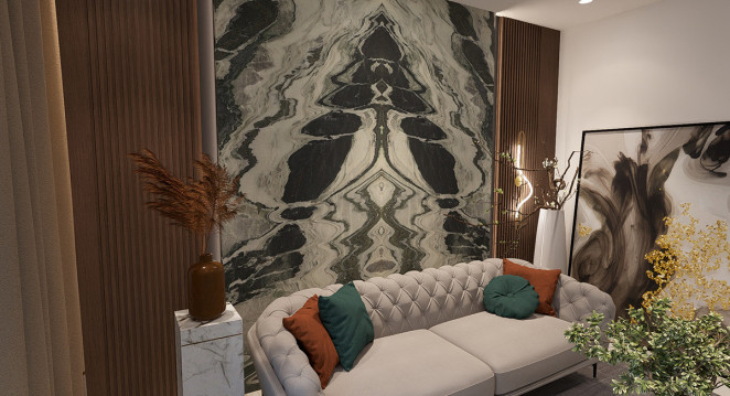 Venezia Stone Мрамор Panda New 20Mm