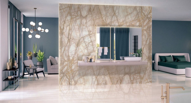 Venezia Stone Мрамор Golden Spring 20Mm