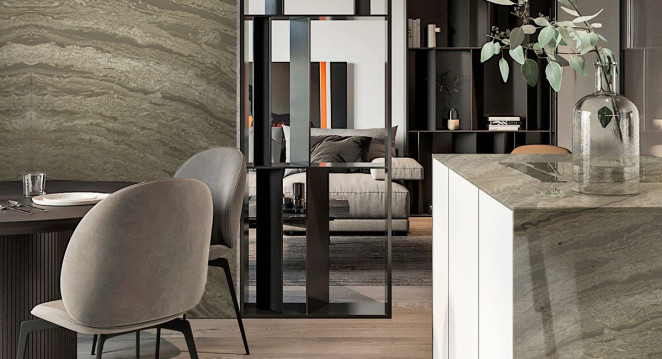 Venezia Stone Мрамор Mocaccino Honed 20Mm