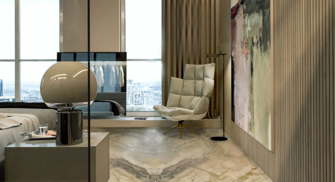 Venezia Stone Мрамор Breccia Aurora Honed 20Mm