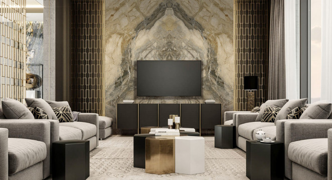 Venezia Stone Мрамор Breccia Aurora Honed 20Mm