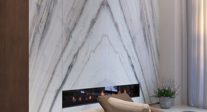 Venezia Stone Мрамор Crystal Brown 20Mm