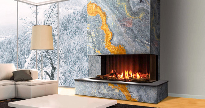 Venezia Stone VEIN CUT Onice Ocean Vein Cut 20Mm