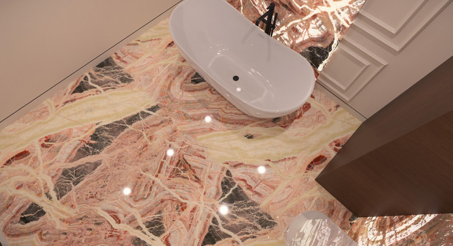Venezia Stone Onice Red Spider 18Mm