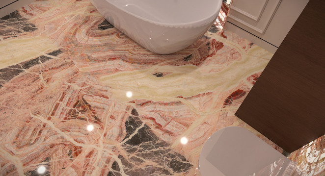Venezia Stone Onice Red Spider 18Mm