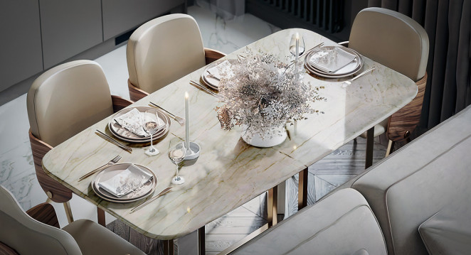 Venezia Stone Кварцит Calacatta Lux 20Mm