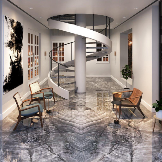 Venezia Stone TOP Кварцит Vibranium Top 20Mm