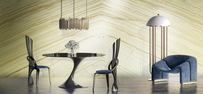 Venezia Stone Кварцит Macaubas Gold 30Mm
