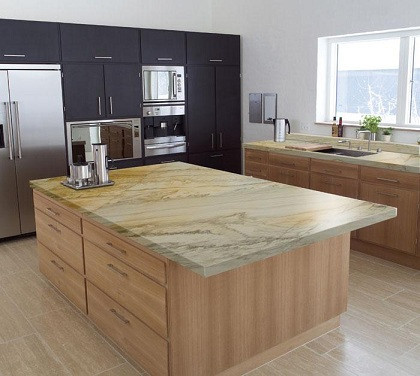 Venezia Stone Кварцит Macaubas Gold 30Mm
