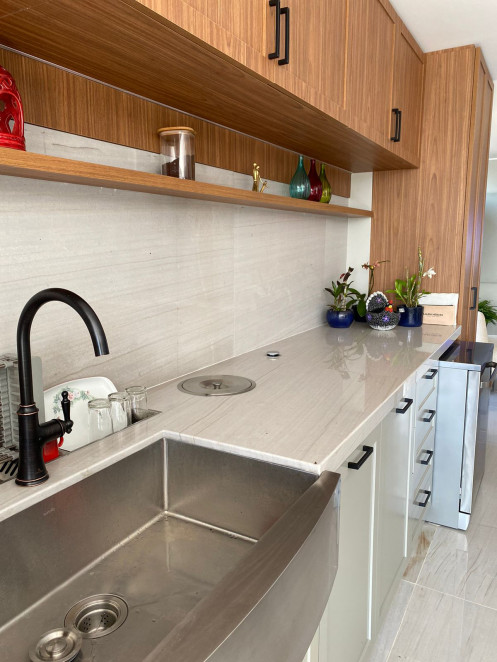 Venezia Stone Кварцит Diamond White 20Mm