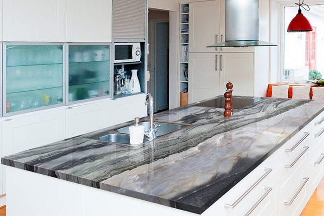 Venezia Stone Кварцит Triumph Blue 20Mm