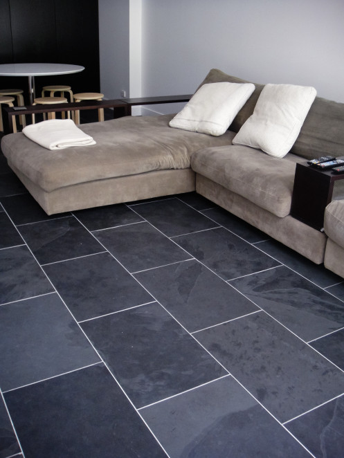 Venezia Stone Сланец Brazil Black Natural Cut 600X300 12Mm