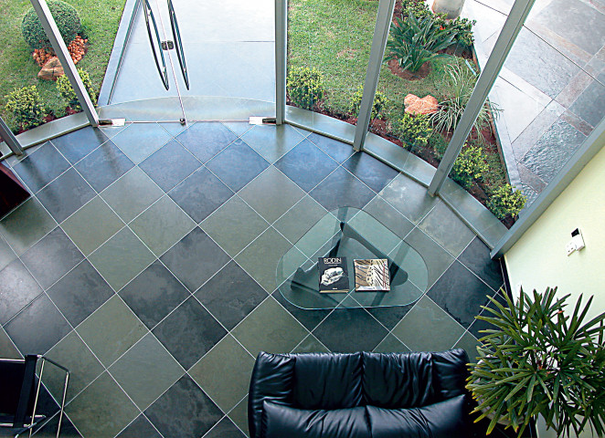 Venezia Stone Сланец Brazil Black Natural Cut 600X300 12Mm