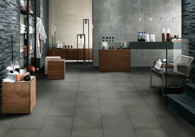 Venezia Stone Сланец Brazil Grey Natural Cut 600X300 12Mm