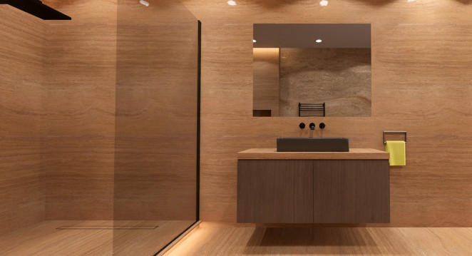 Venezia Stone Травертин Travertine Noche 20Mm